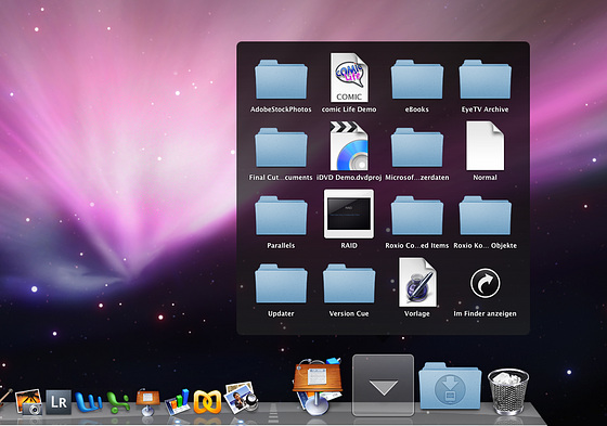 Mac OS X Dock testreszabása