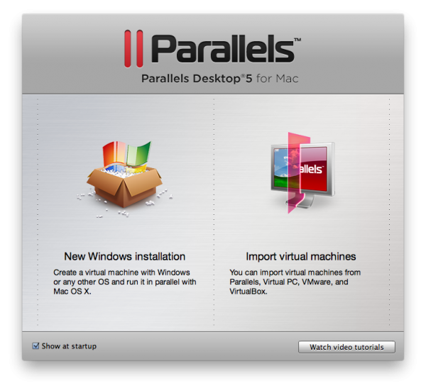 Parallels Desktop - Windows XP + IE6 telepítése 01