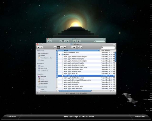 OS X Time Machine