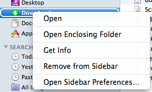 OS X Finder alatt könyvtár törlése